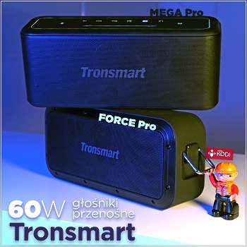 Mods-KODI - recenzja głośników bezprzewodowych marki Tronsmart o mocy 60W od moras86